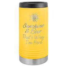 Load image into Gallery viewer, Personalized Skinny Insulated Drink Holder
