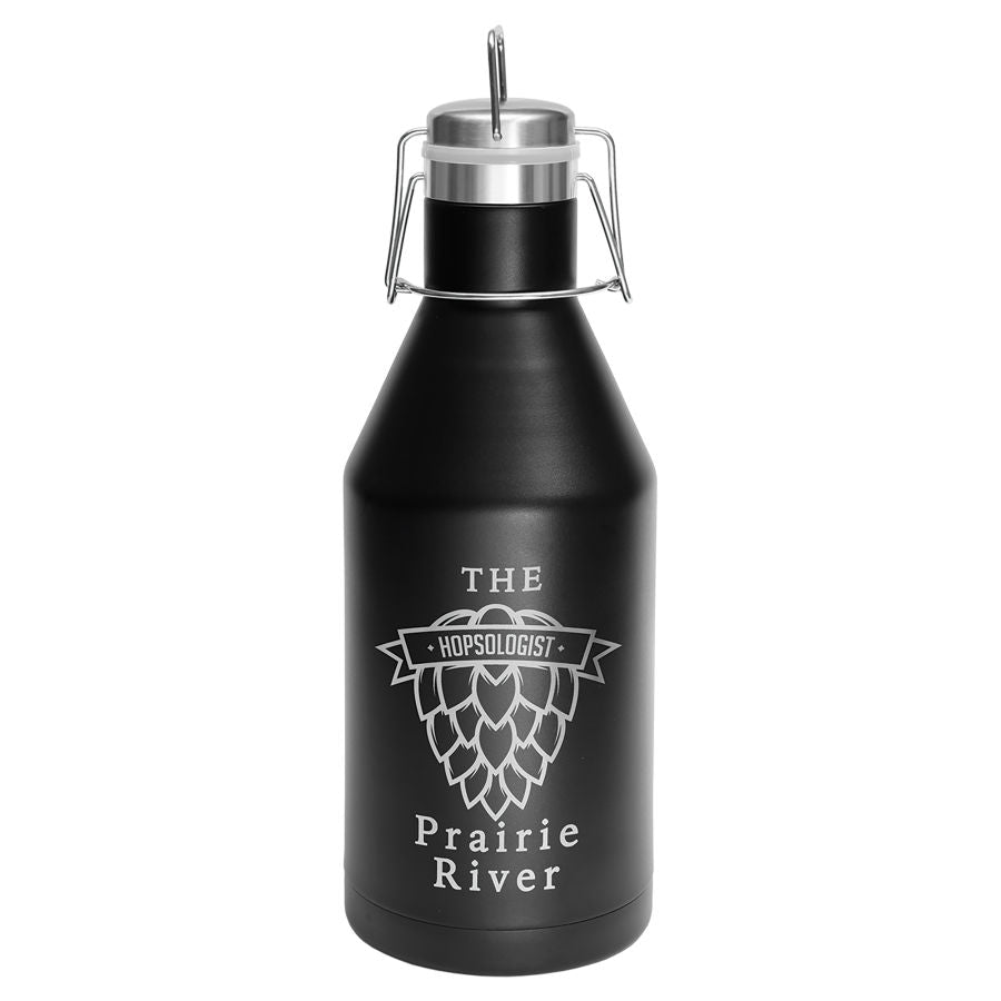 Personalized 64oz Stainless Steel Growler