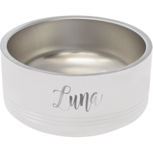 Load image into Gallery viewer, Personalized Pet Bowl 32oz
