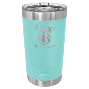 Personalized 16oz Pint Tumbler w/ Slider Lid