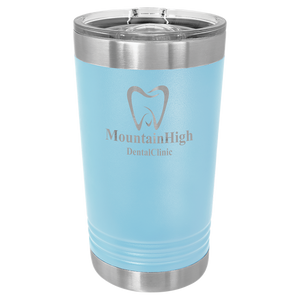 Personalized 16oz Pint Tumbler w/ Slider Lid