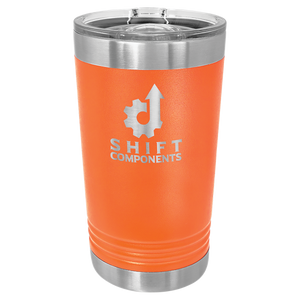 Personalized 16oz Pint Tumbler w/ Slider Lid