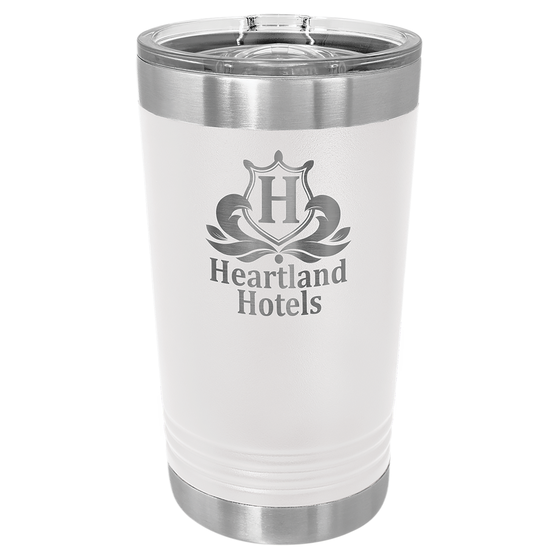 Personalized 16oz Pint Tumbler w/ Slider Lid
