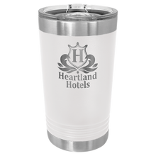 Load image into Gallery viewer, Personalized 16oz Pint Tumbler w/ Slider Lid
