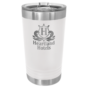 Personalized 16oz Pint Tumbler w/ Slider Lid