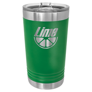 Personalized 16oz Pint Tumbler w/ Slider Lid