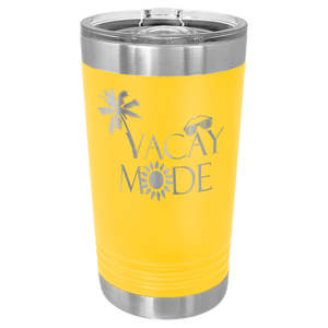 Personalized 16oz Pint Tumbler w/ Slider Lid