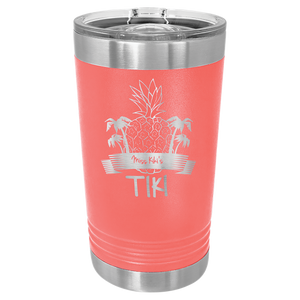 Personalized 16oz Pint Tumbler w/ Slider Lid