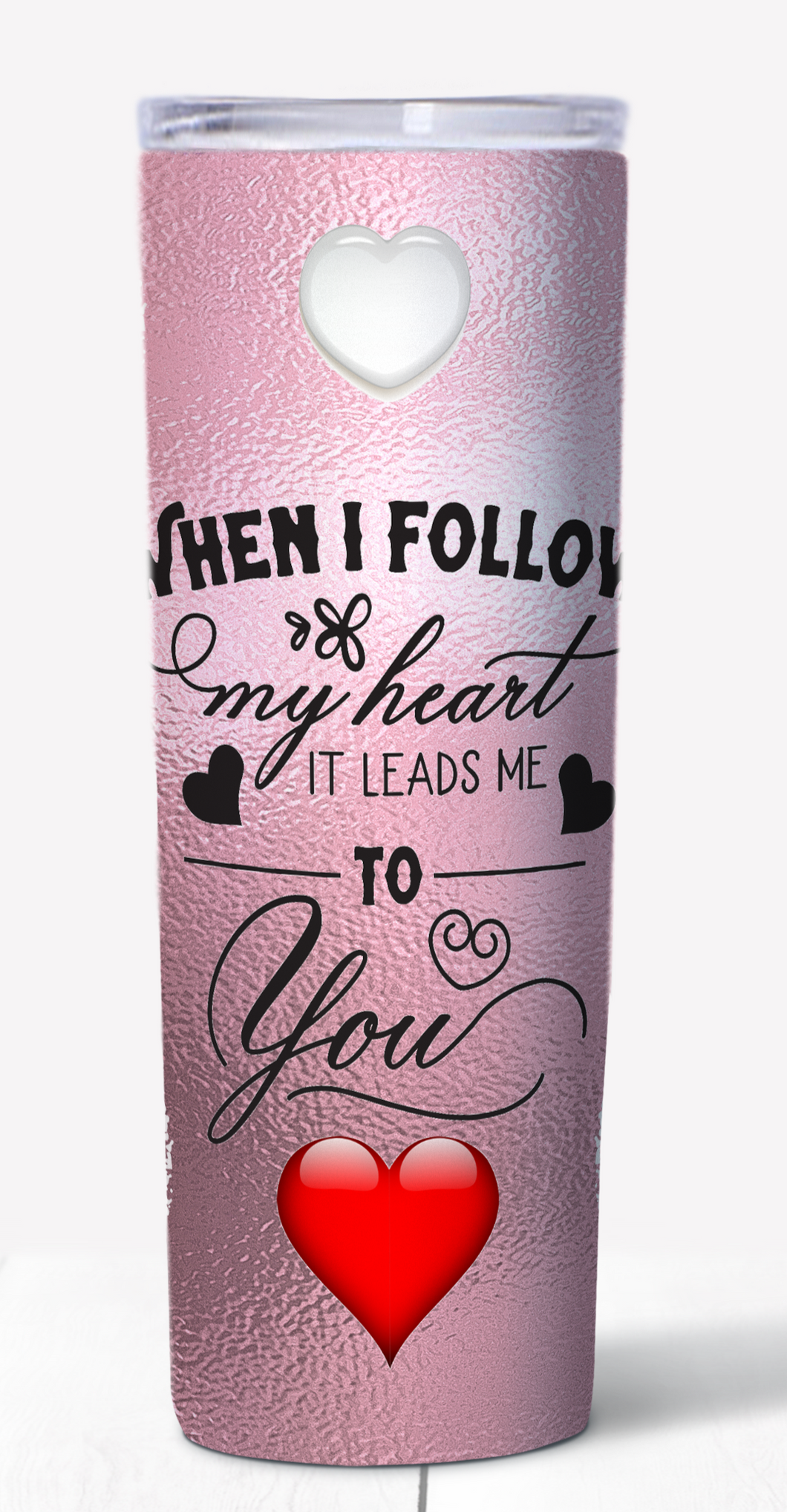 Valentines 20oz Stainless Steel Tumbler