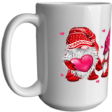 Load image into Gallery viewer, Gnome Love Valentine&#39;s 15 oz Ceramic Mug
