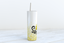 Load image into Gallery viewer, You are My Sunshine Skinny 20oz Stainless Steel Tumbler
