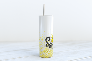 You are My Sunshine Skinny 20oz Stainless Steel Tumbler